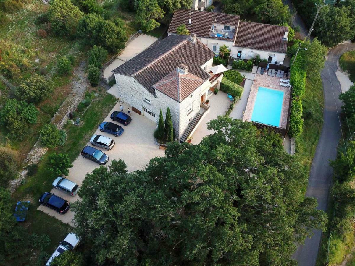 Gites Le Mas Du Vieux Chene Salavas Dış mekan fotoğraf
